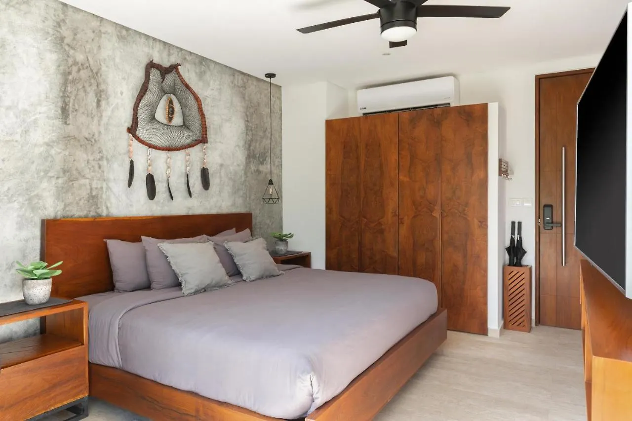 Baak- Ph3A- Ixchel Penthouse Studio Private Rooftop Pool Villa Tulum Mexico
