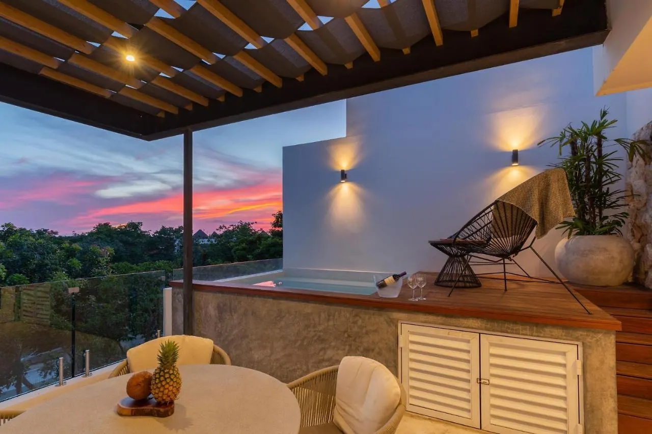 Holiday home Baak- Ph3A- Ixchel Penthouse Studio Private Rooftop Pool Villa Tulum