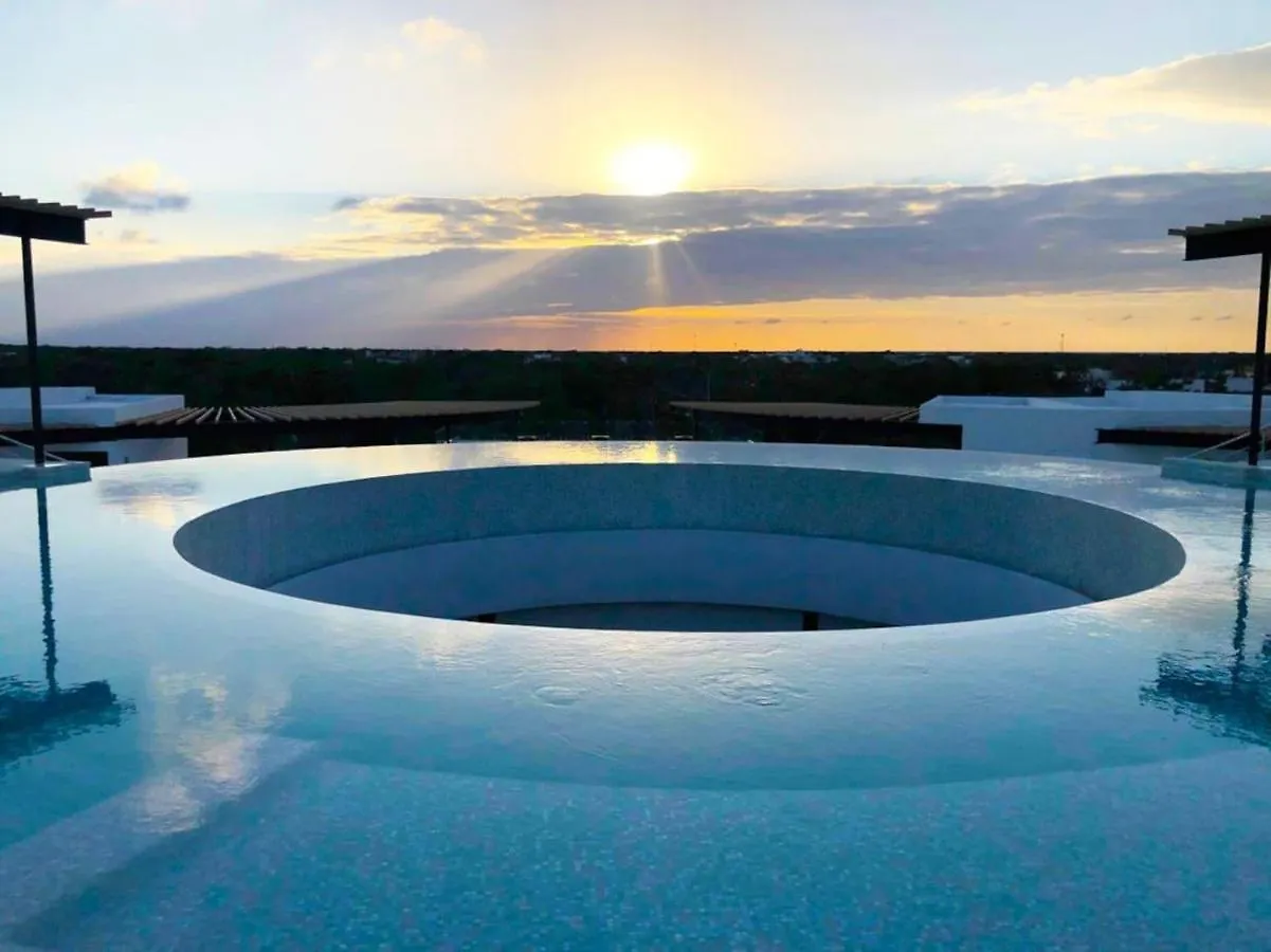 Baak- Ph3A- Ixchel Penthouse Studio Private Rooftop Pool Villa Tulum Mexico